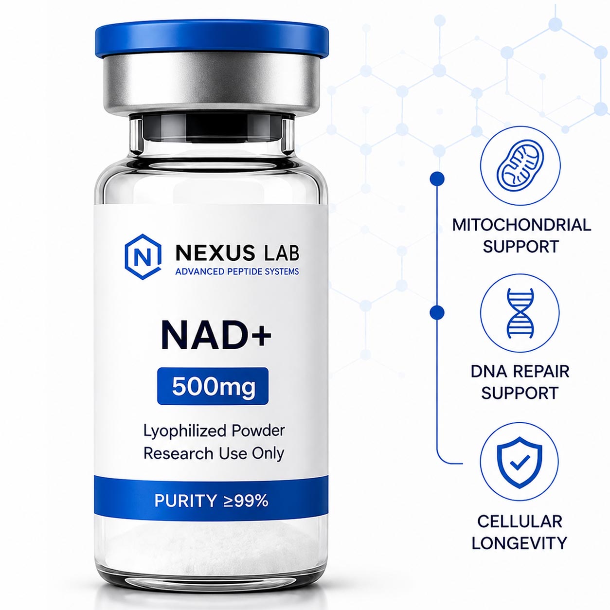 NAD+ 500mg